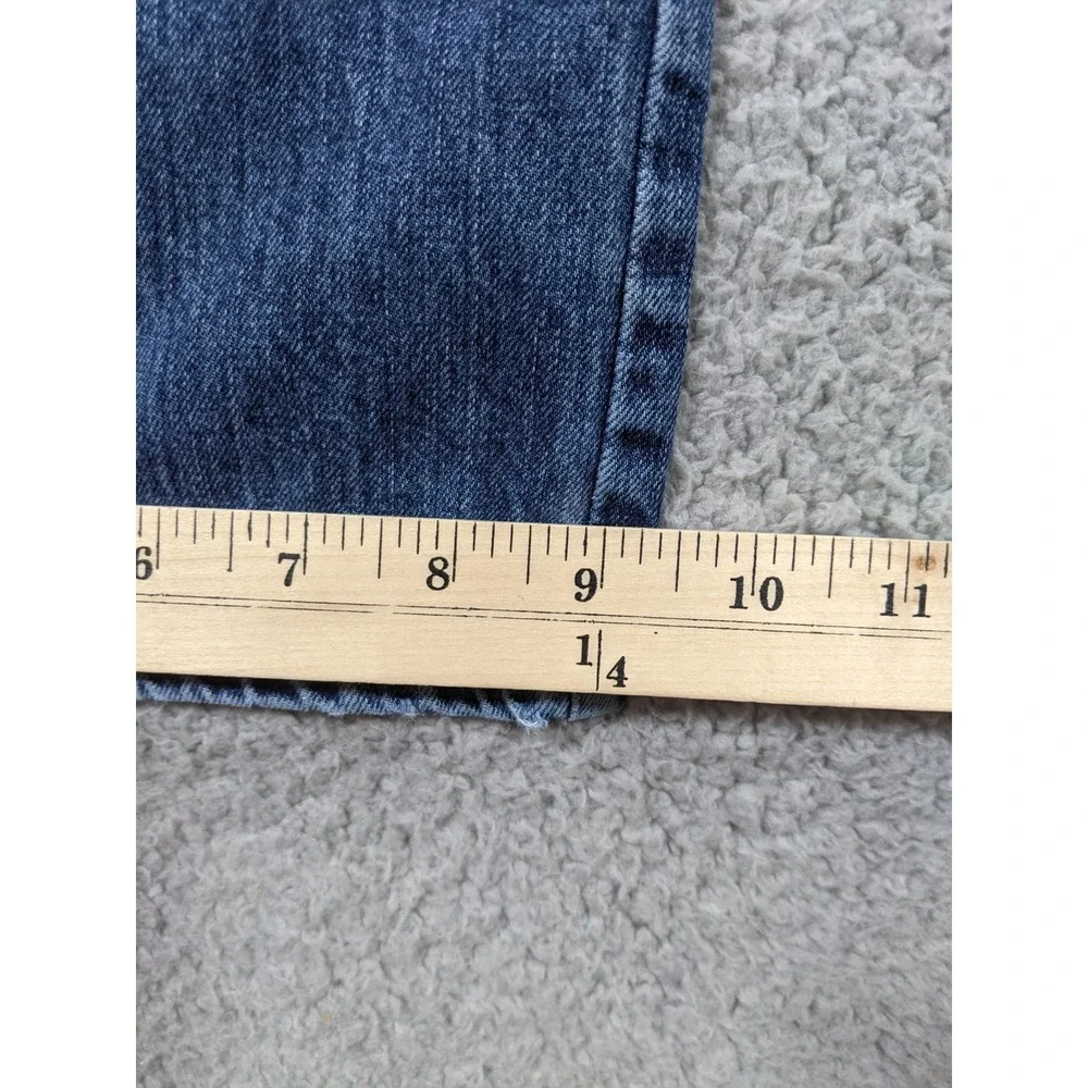 Wrangler Jeans Mens 40X30 (40x29) Blue Denim Straight Leg Relaxed Fit Y2K FLAW